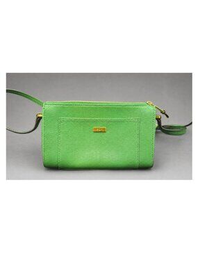 Ralph Lauren small bright green crossbody bag